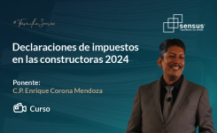 Declaraciones de impuestos en las constructoras 2024