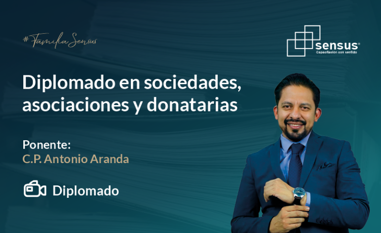 Diplomado en sociedades, asociaciones y donatarias