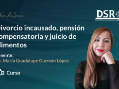 Divorcio incausado, pensión compensatoria y juicio de alimentos