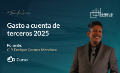 Gasto a cuenta de terceros 2025
