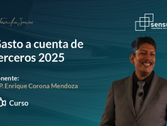 Gasto a cuenta de terceros 2025