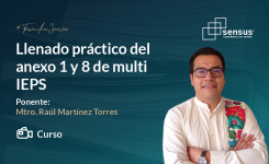 Llenado práctico del anexo 1 y 8 de multi IEPS