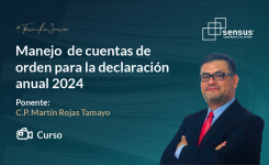 Manejo de cuentas de orden para la declaración anual 2024