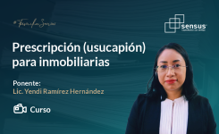 Prescripción (usucapión) para inmobiliarias