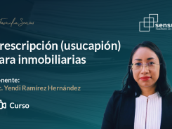 Prescripción (usucapión) para inmobiliarias