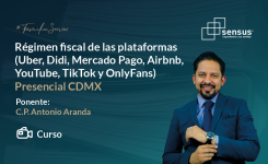 Régimen fiscal de las plataformas (Uber, Didi, Mercado Pago, Airbnb, YouTube, TikTok y OnlyFans) Presencial CDMX
