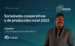Sociedades cooperativas y de producción rural 2025