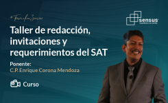 Taller de redacción, invitaciones y requerimientos del SAT