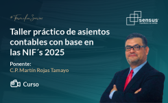 Taller práctico de asientos contables con base en las NIF´s 2025