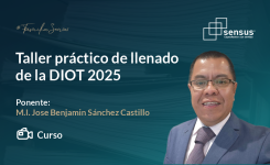 Taller práctico de llenado de la DIOT 2025