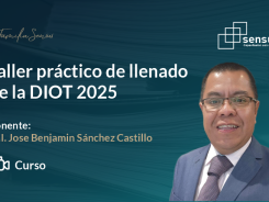 Taller práctico de llenado de la DIOT 2025