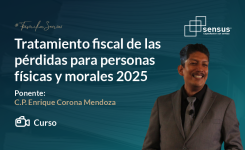 Tratamiento fiscal de las pérdidas para personas físicas y morales 2025