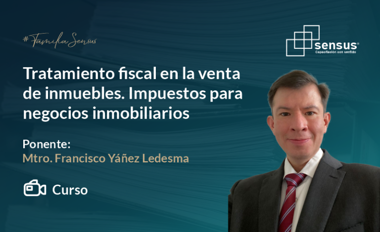 Tratamiento fiscal en la venta de inmuebles. Impuestos para negocios inmobiliarios
