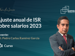 Ajuste anual del ISR sobre salarios 2023