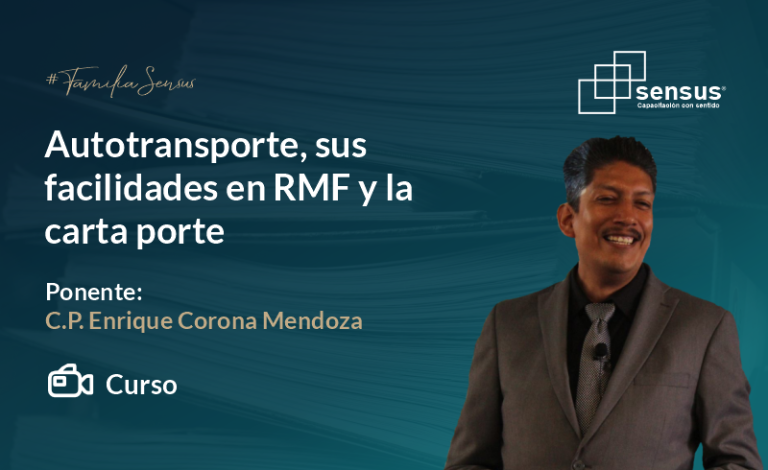 Autotransporte, sus facilidades en RMF y la carta porte
