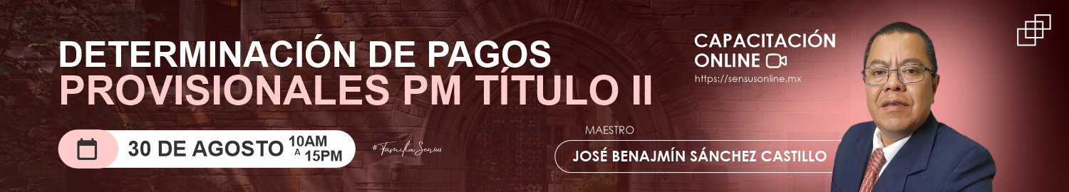 Banner principal determinación de pagos