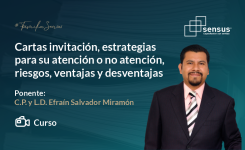 Cartas invitación, estrategias para su atención (o no atención), riesgos, ventajas y desventajas
