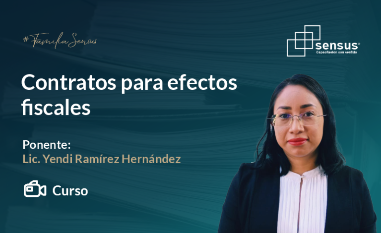 Contratos para efectos fiscales