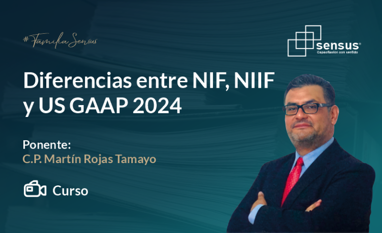 Diferencias entre NIF, NIIF y US GAAP 2024