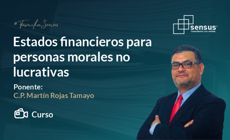 Estados financieros para personas morales no lucrativas