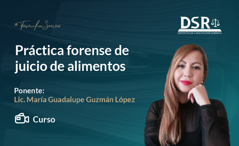 Práctica forense del juicio de alimentos