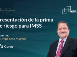Presentación de la prima de riesgo para IMSS