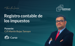 Registro contable de los impuestos