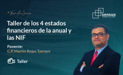 Taller de los 4 estados financieros de la anual y las NIF
