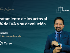 Tratamiento de los actos al 0% de IVA y su devolución