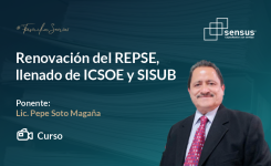 Renovación del REPSE, llenado del ICSOE y SISUB