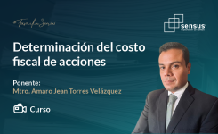 Determinación del costo fiscal de acciones