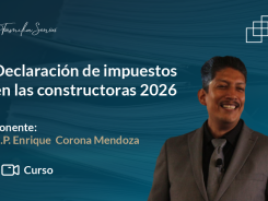 Declaraciones de impuestos en las constructoras 2026