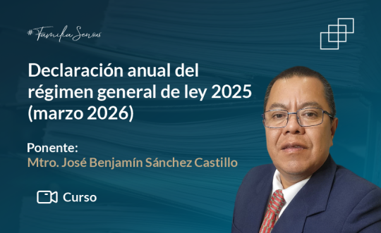 Declaración anual del régimen general de ley 2025 (marzo 2026)