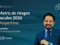 Matriz de riesgos fiscales 2026 Vespertino