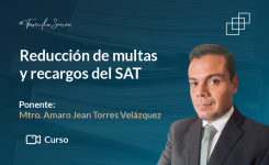 Reducción de multas y recargos del SAT