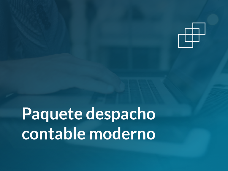 Paquete despacho contable moderno