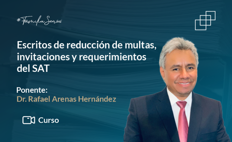 Escritos de reducción de multas, invitaciones y requerimientos del SAT