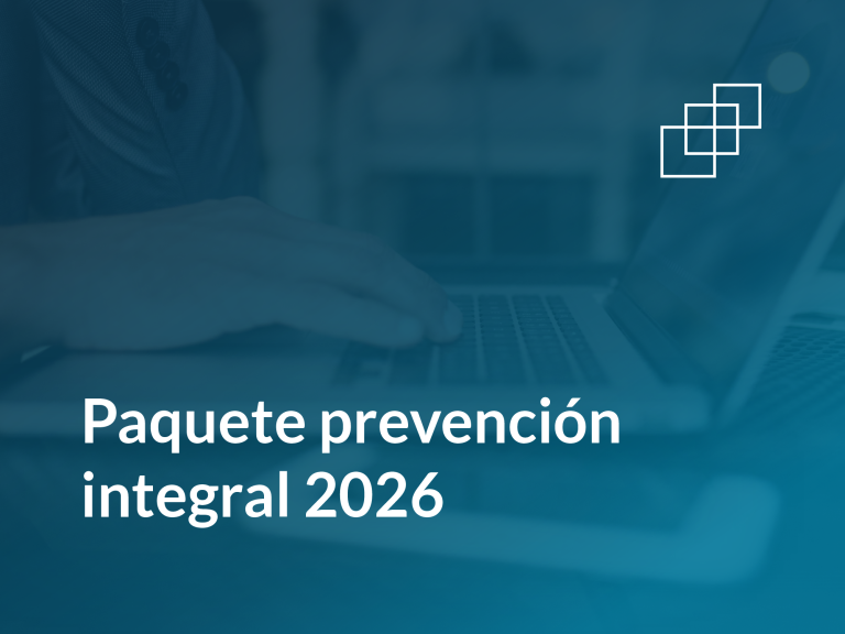 Paquete prevención integral 2026