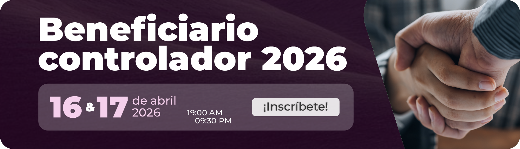 Banner principal Beneficiario controlador